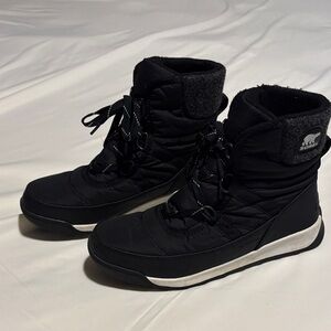 Sorel Black Ankle Boots